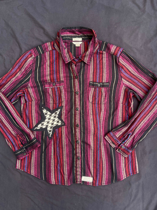 Punk clown button up