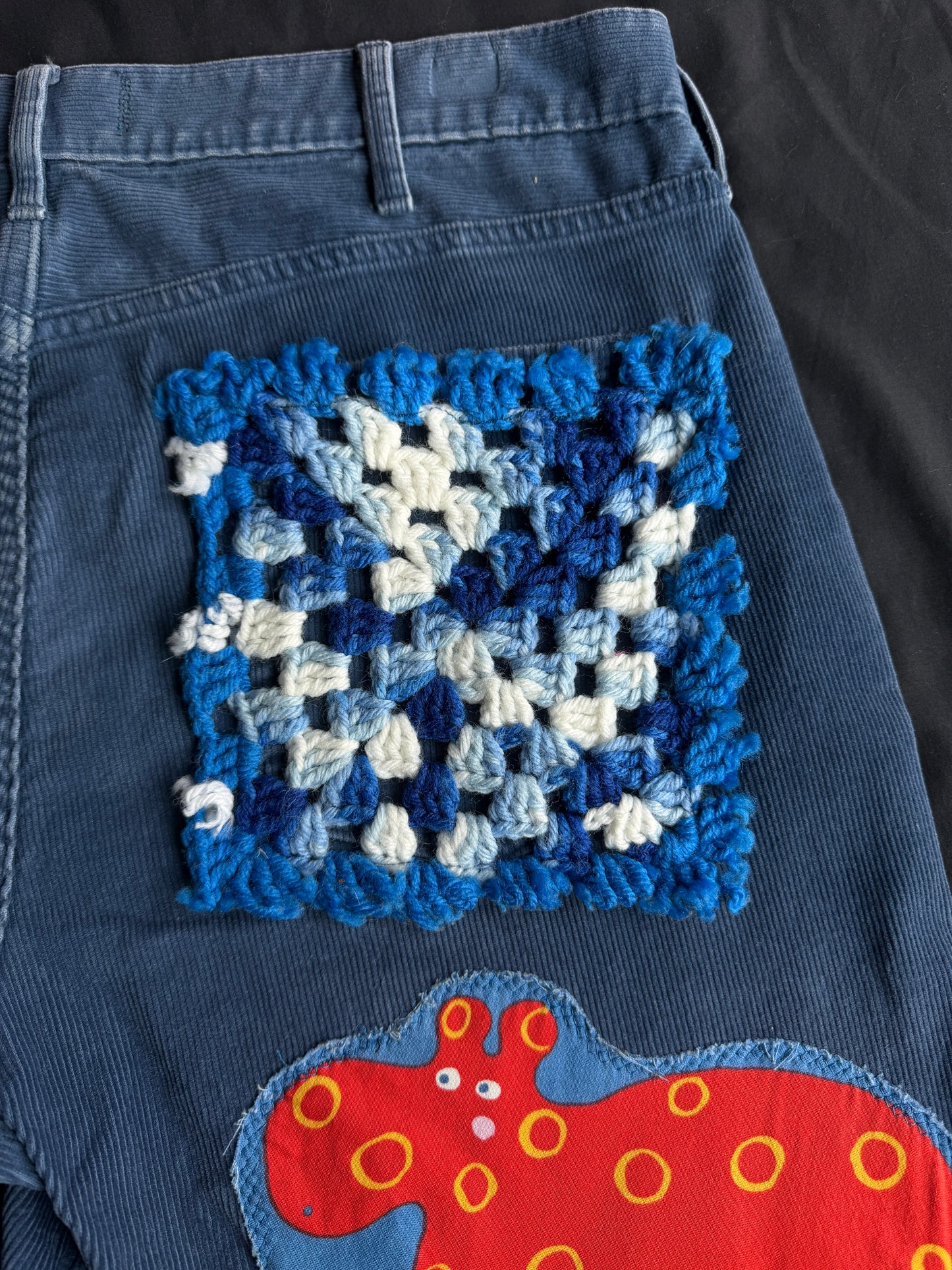 Monkeying around jean shorts
