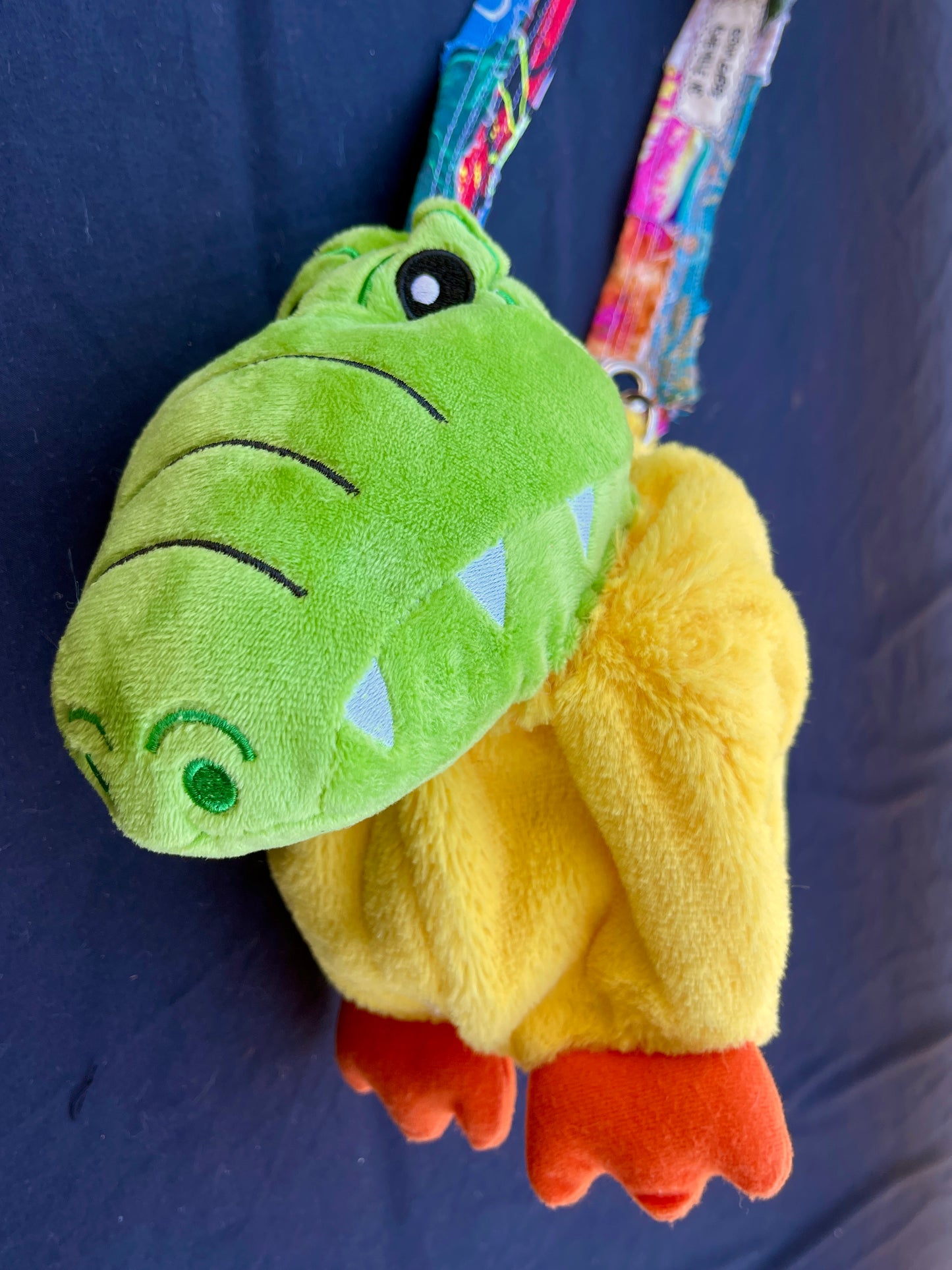 Dragon + duck hybrid side bag