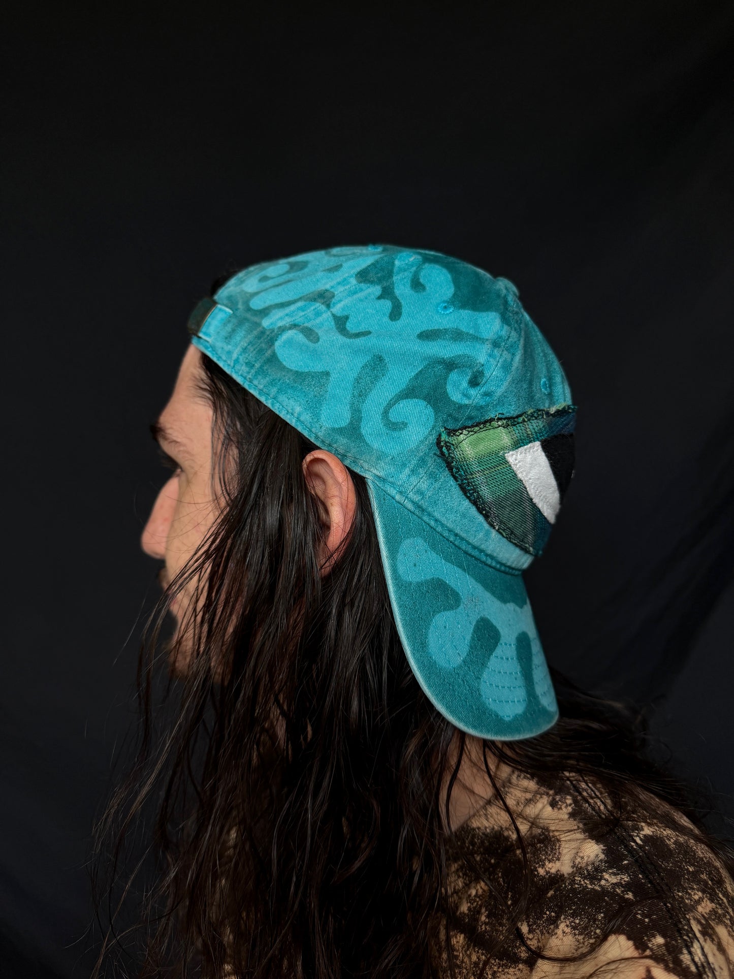 Upcycled Eyeball Sigil Hat