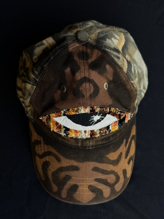 Upcycled Eyeball Shape Hat