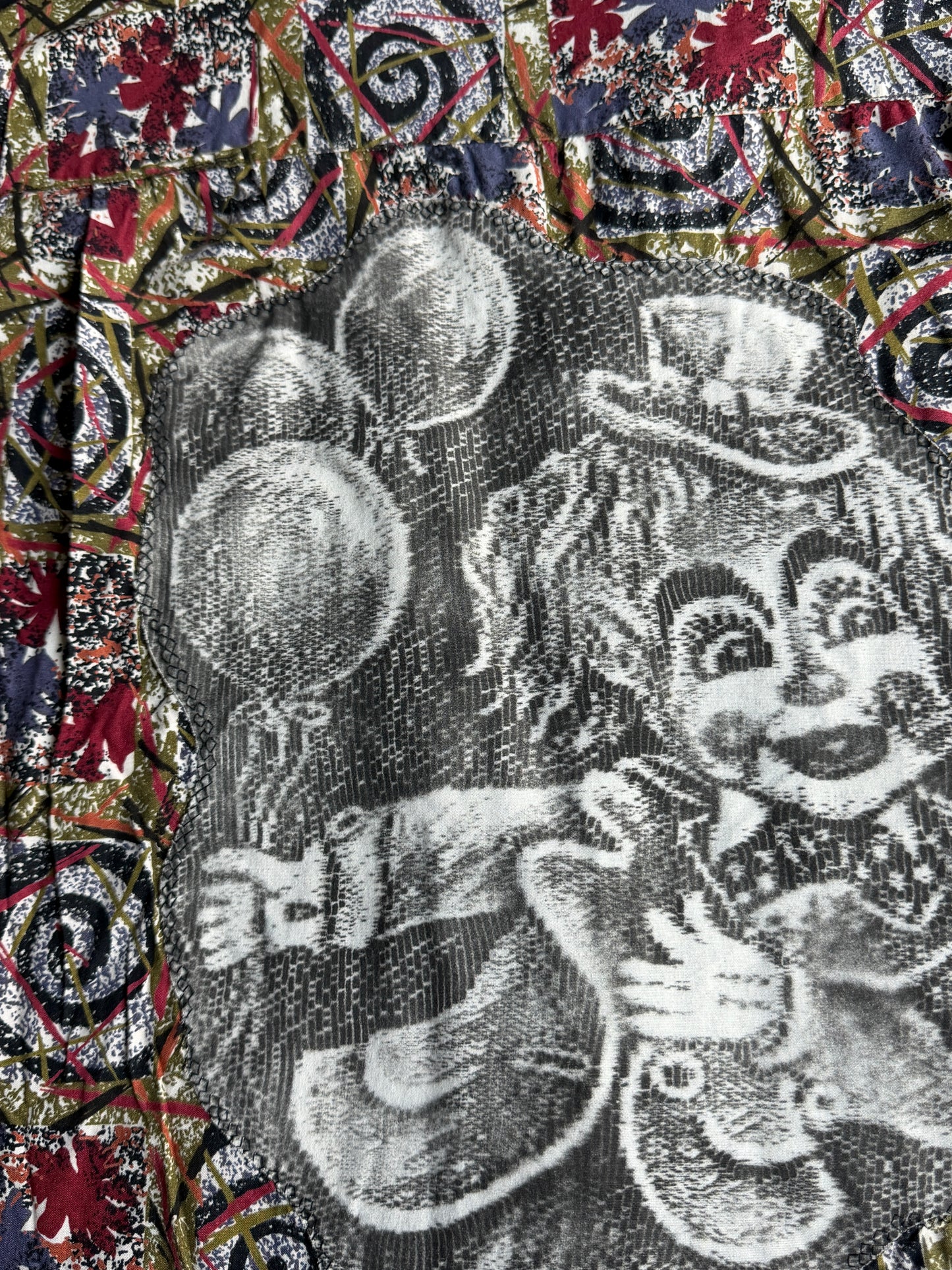 Clown button up short sleeve