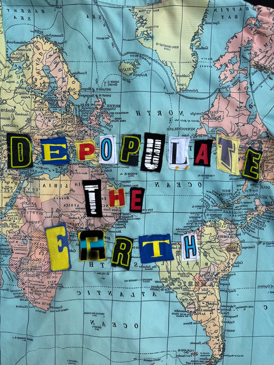 Depopulate the earth t-shirt