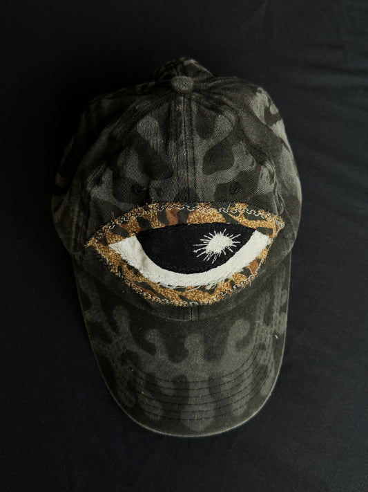 Upcycled Eyeball Shape Hat