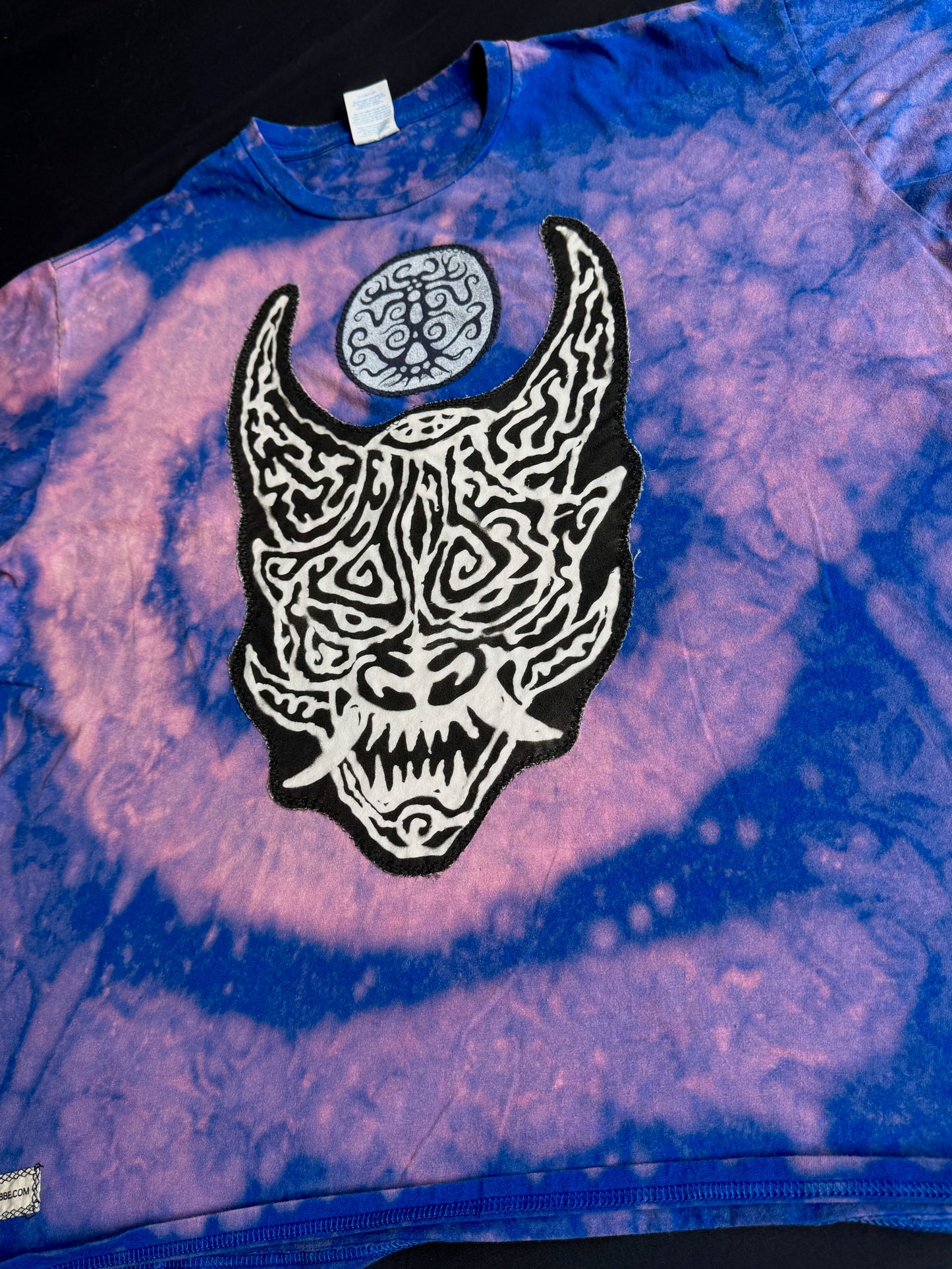 ONI bleach dyed t-shirt