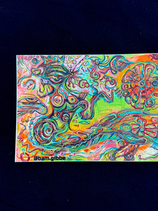 Stipulations of aquatic situations sticker