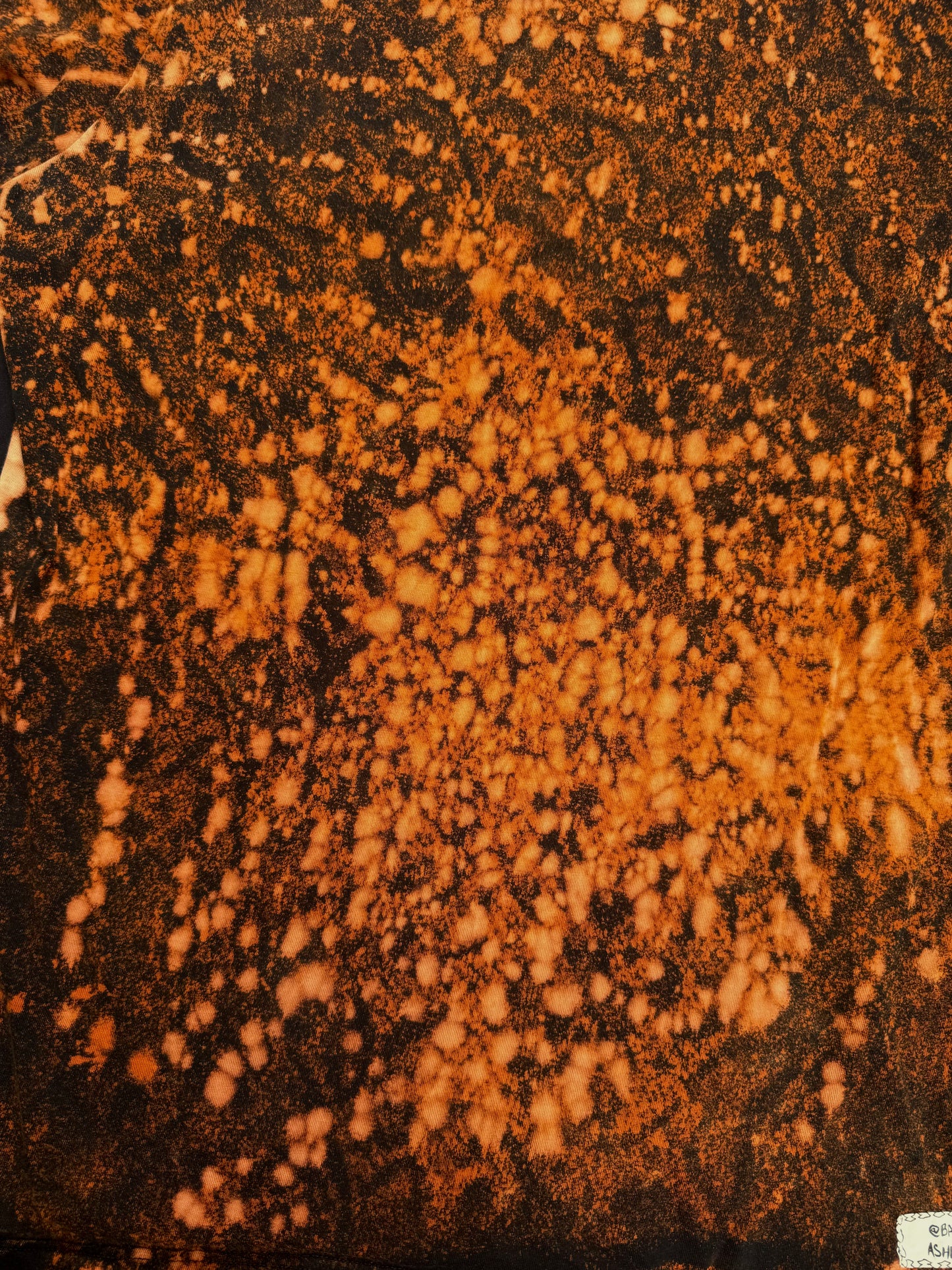 All seeing billy skull bleach dyed t shirt