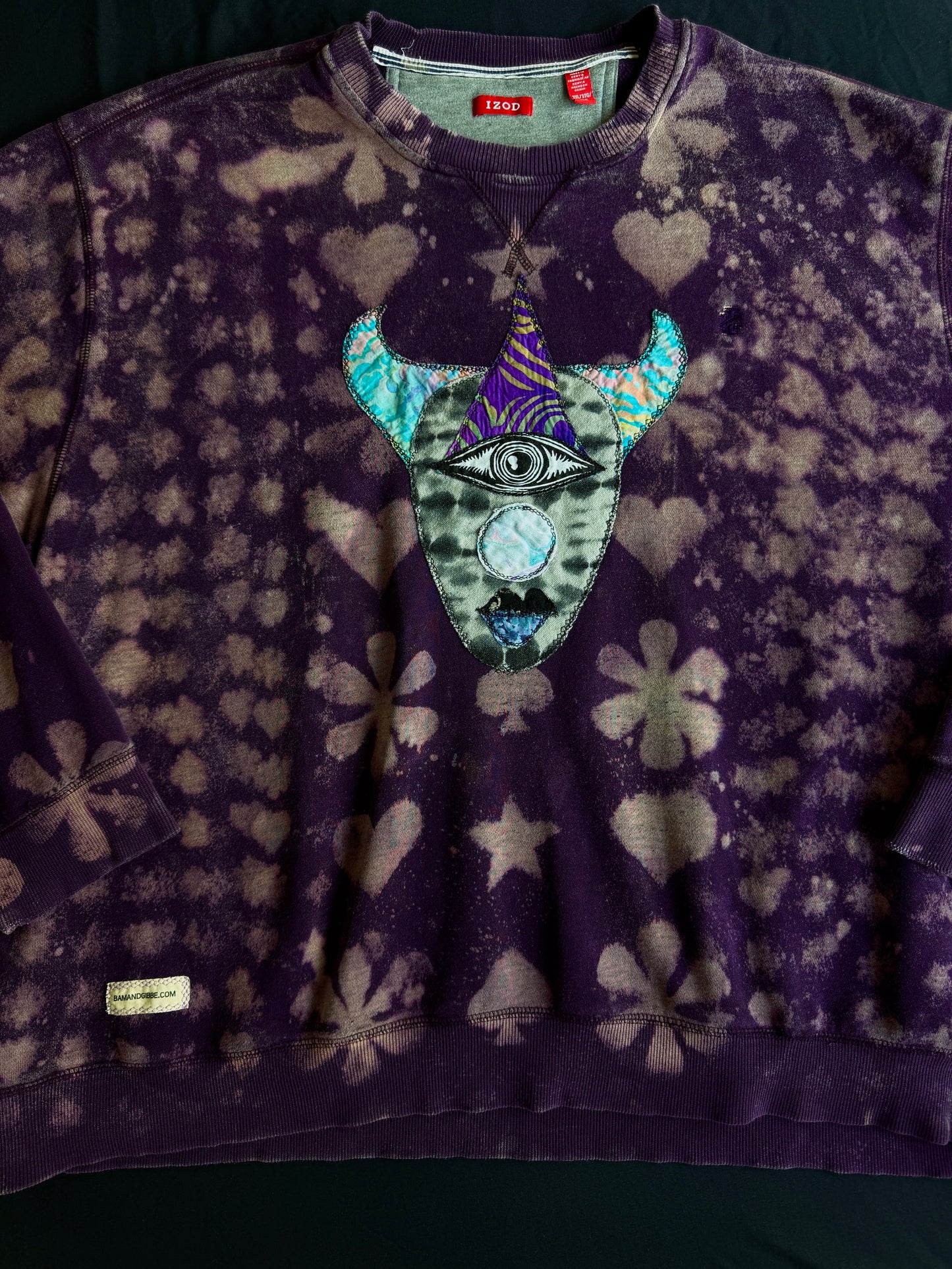 Cyclops clown crewneck