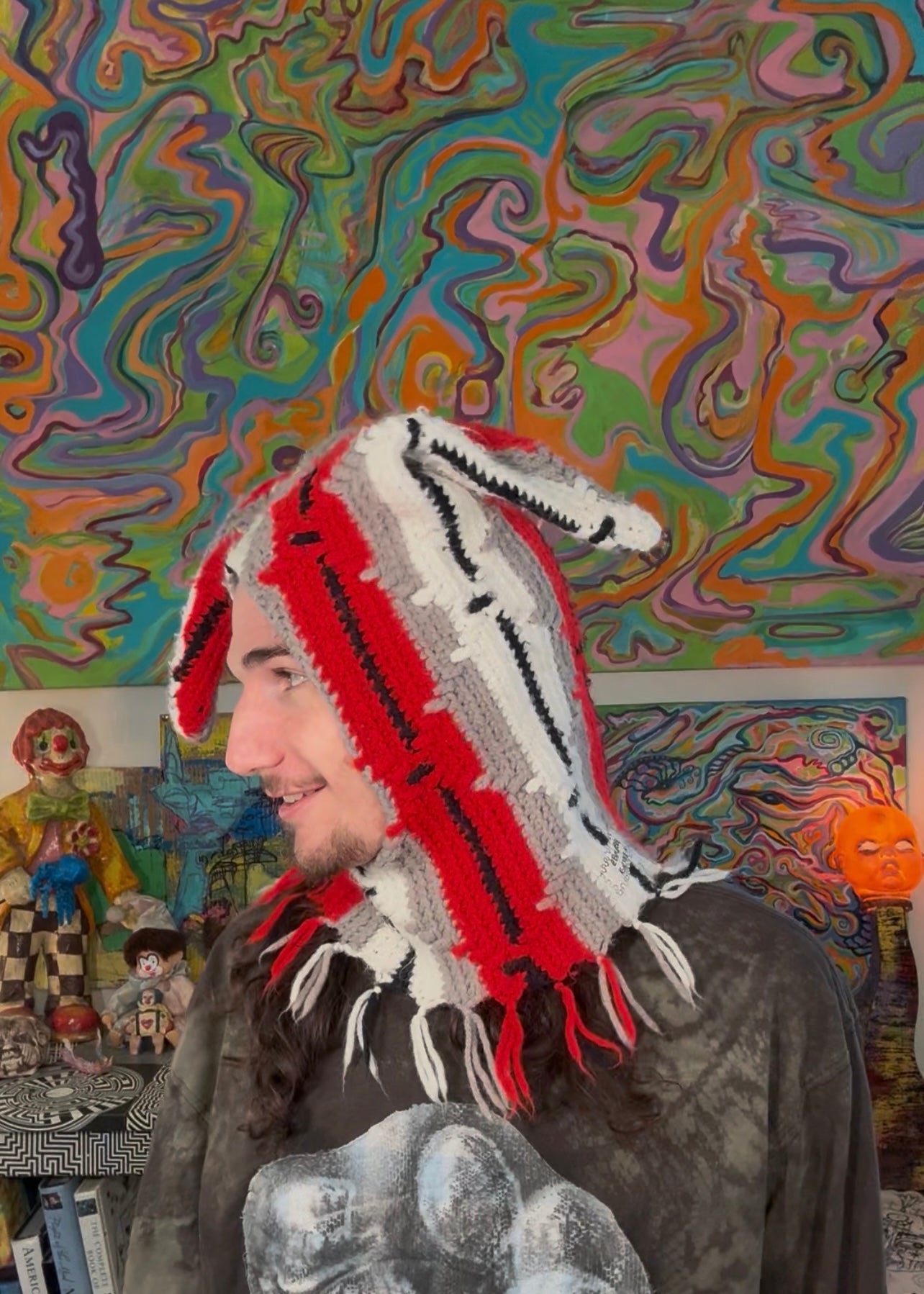 Crochet mask