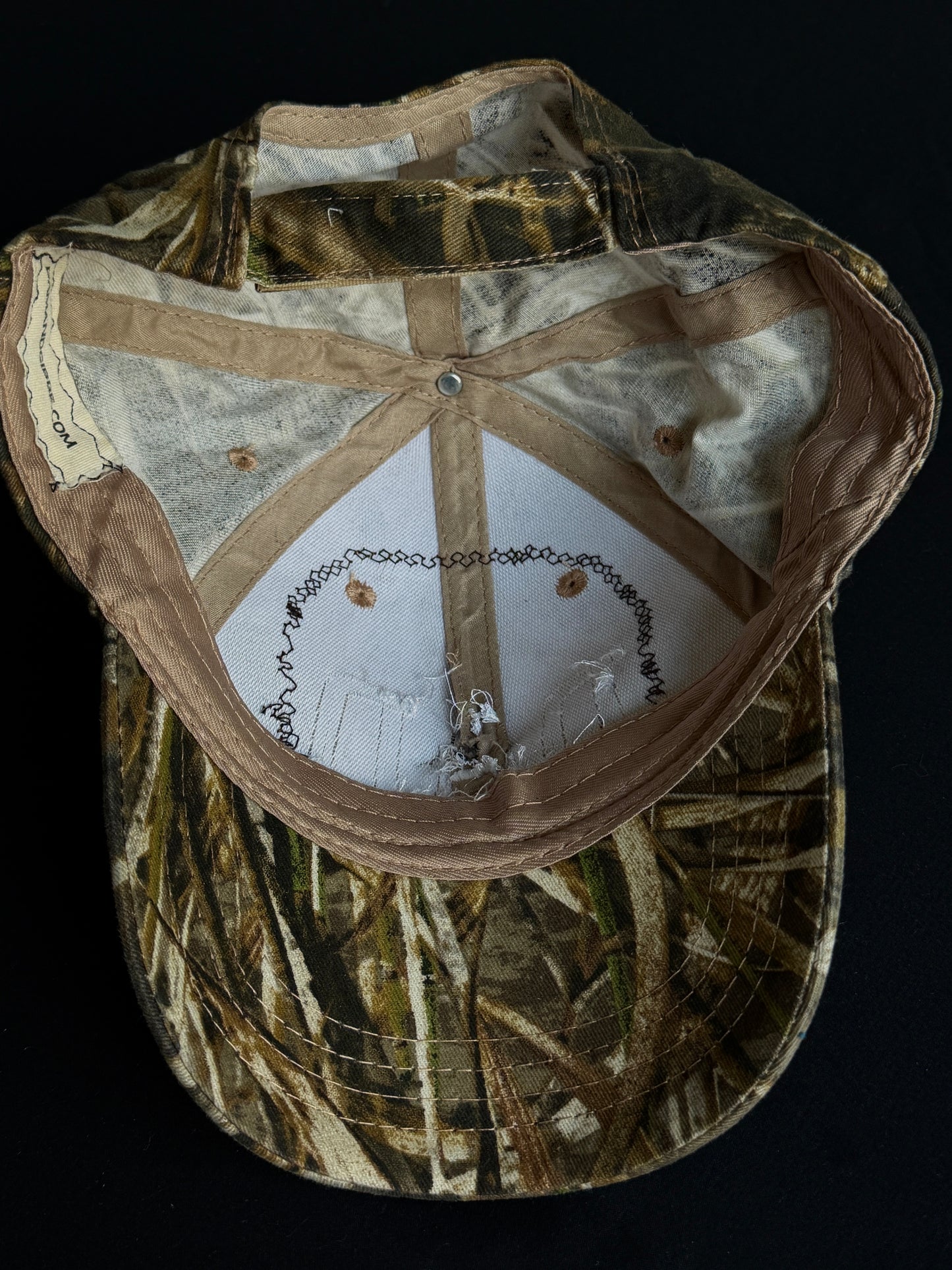 Upcycled Camo Shape Hat
