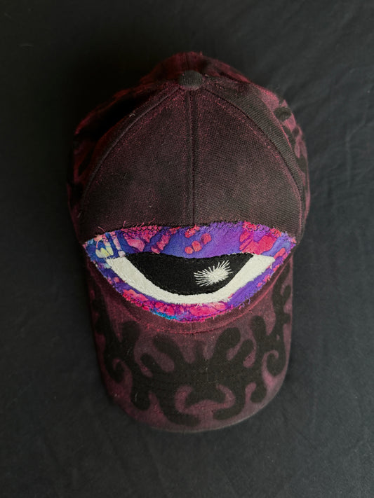Upcycled Eyeball Shape Hat