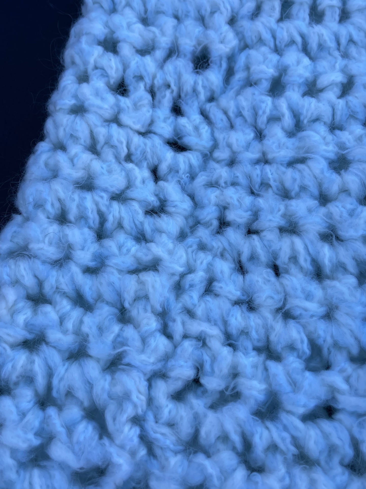 Crochet mask