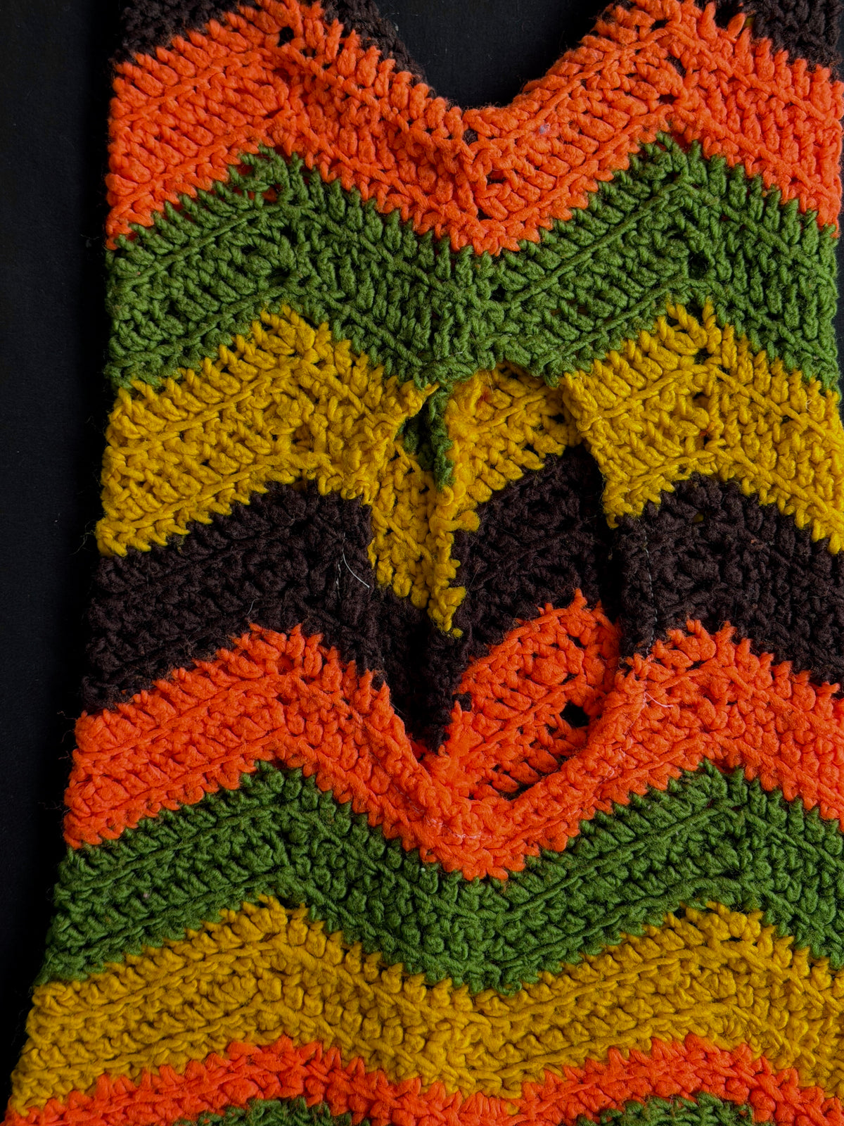 Crochet mask