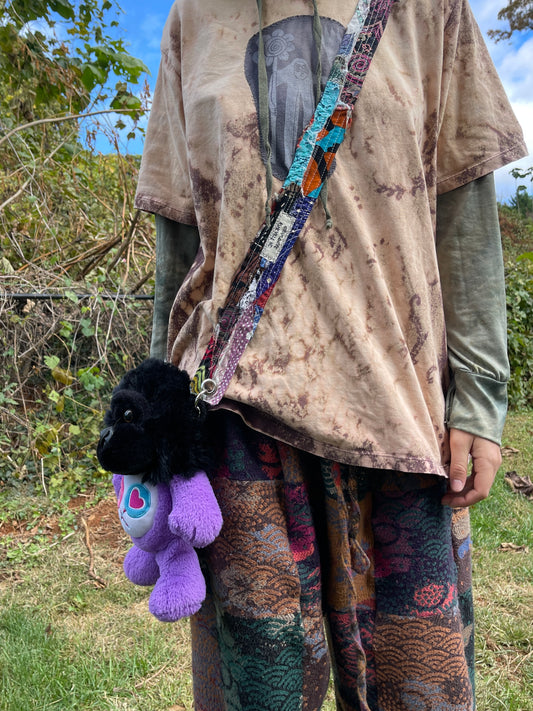 Gorilla + Care bear hybrid side bag