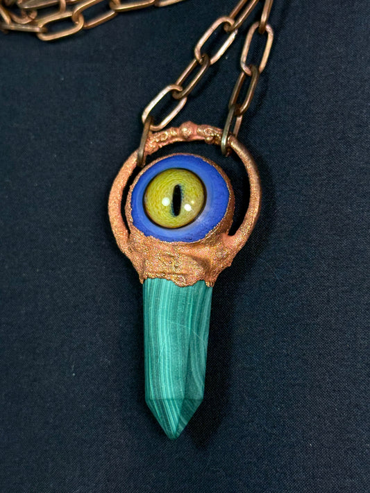 Glass eye amulet