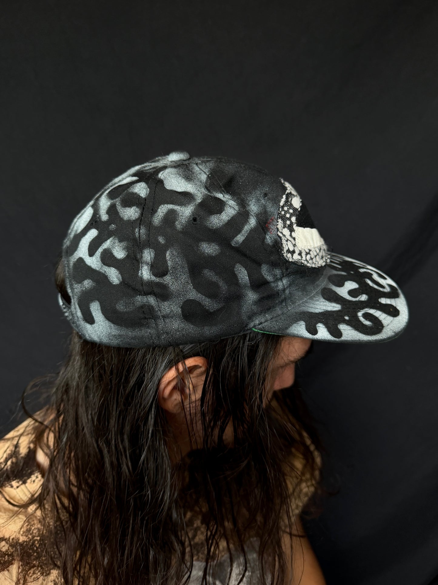 Upcycled Eyeball Sigil Hat