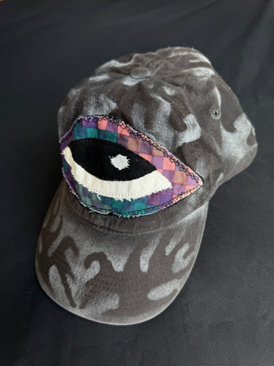 Upcycled Eyeball Shape Hat