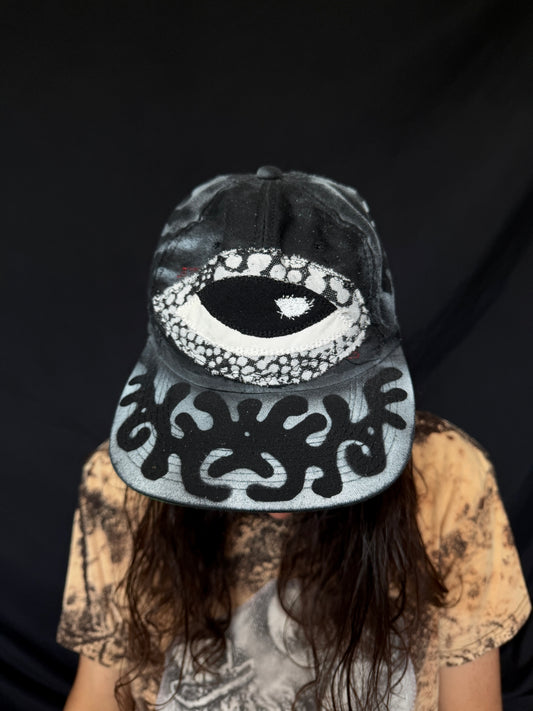 Upcycled Eyeball Sigil Hat