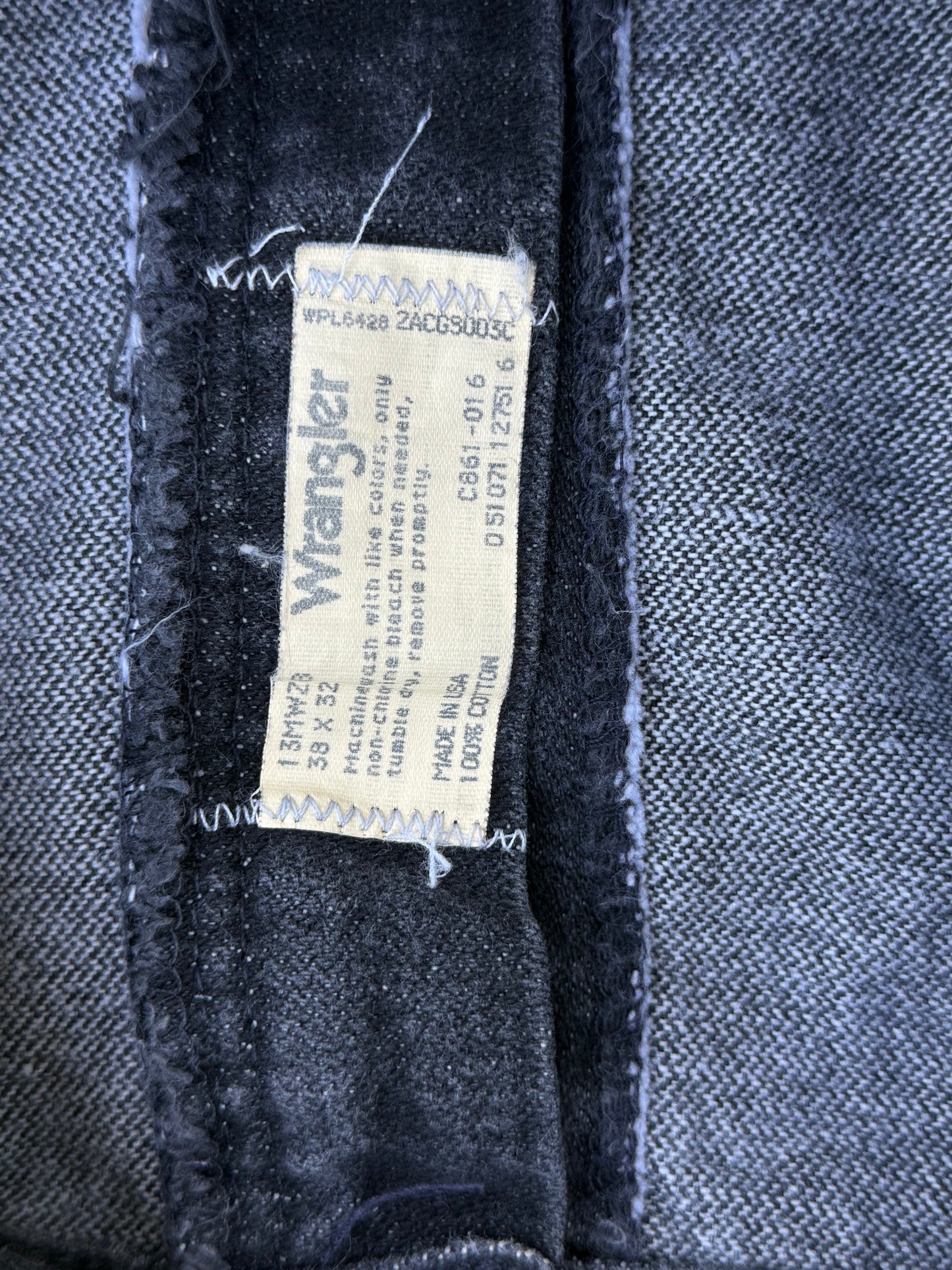 Crochet granny square black jeans