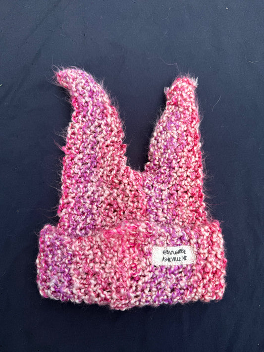 Crochet shape patch hat