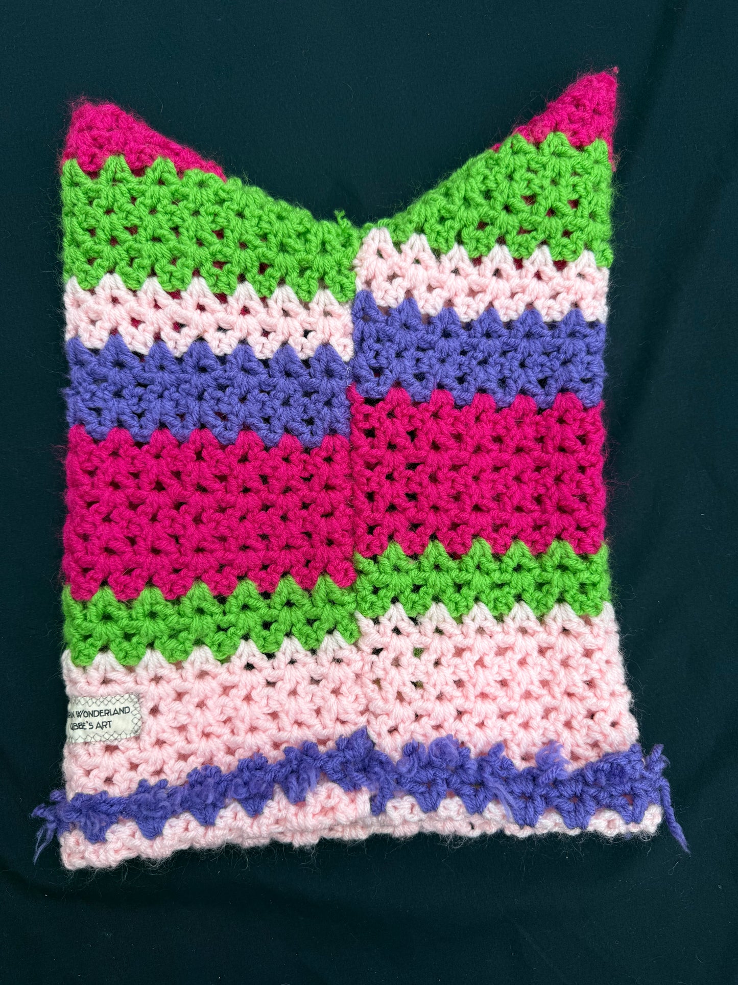 Crochet mask