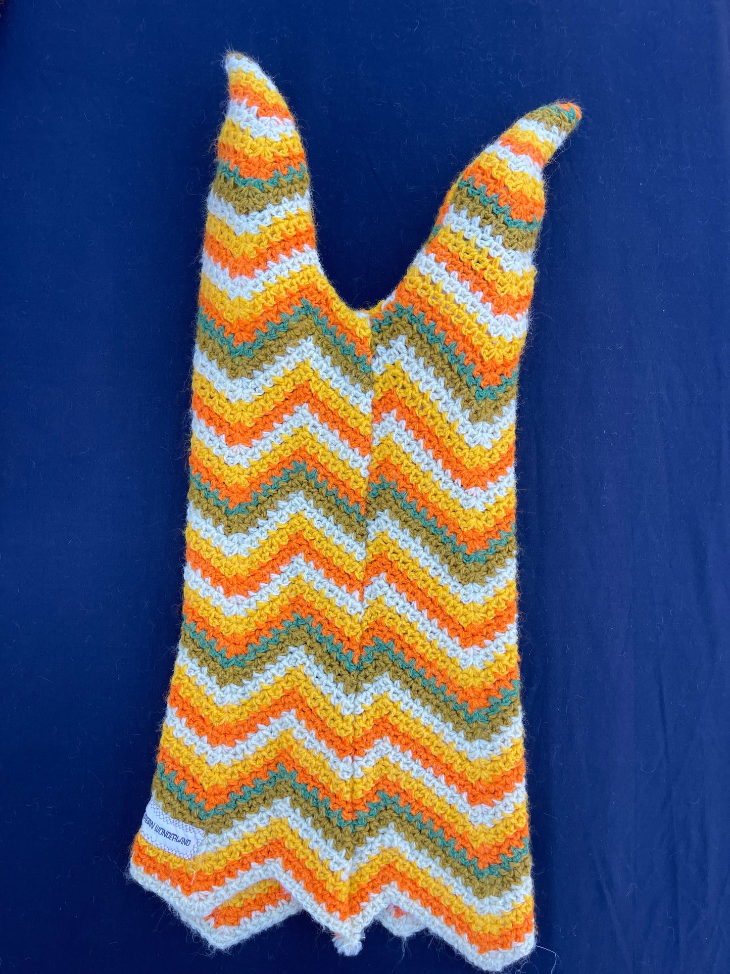 Double stuffed crochet mask