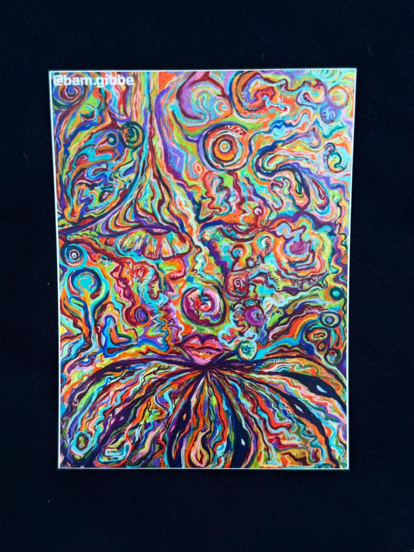 Clown of eyes sticker