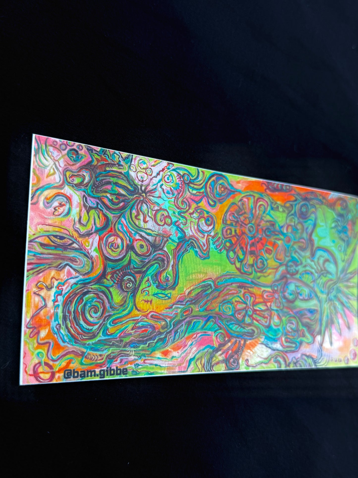 Stipulations of aquatic situations sticker