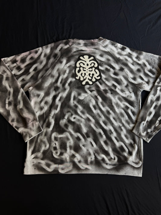 Butterfly chain crewneck