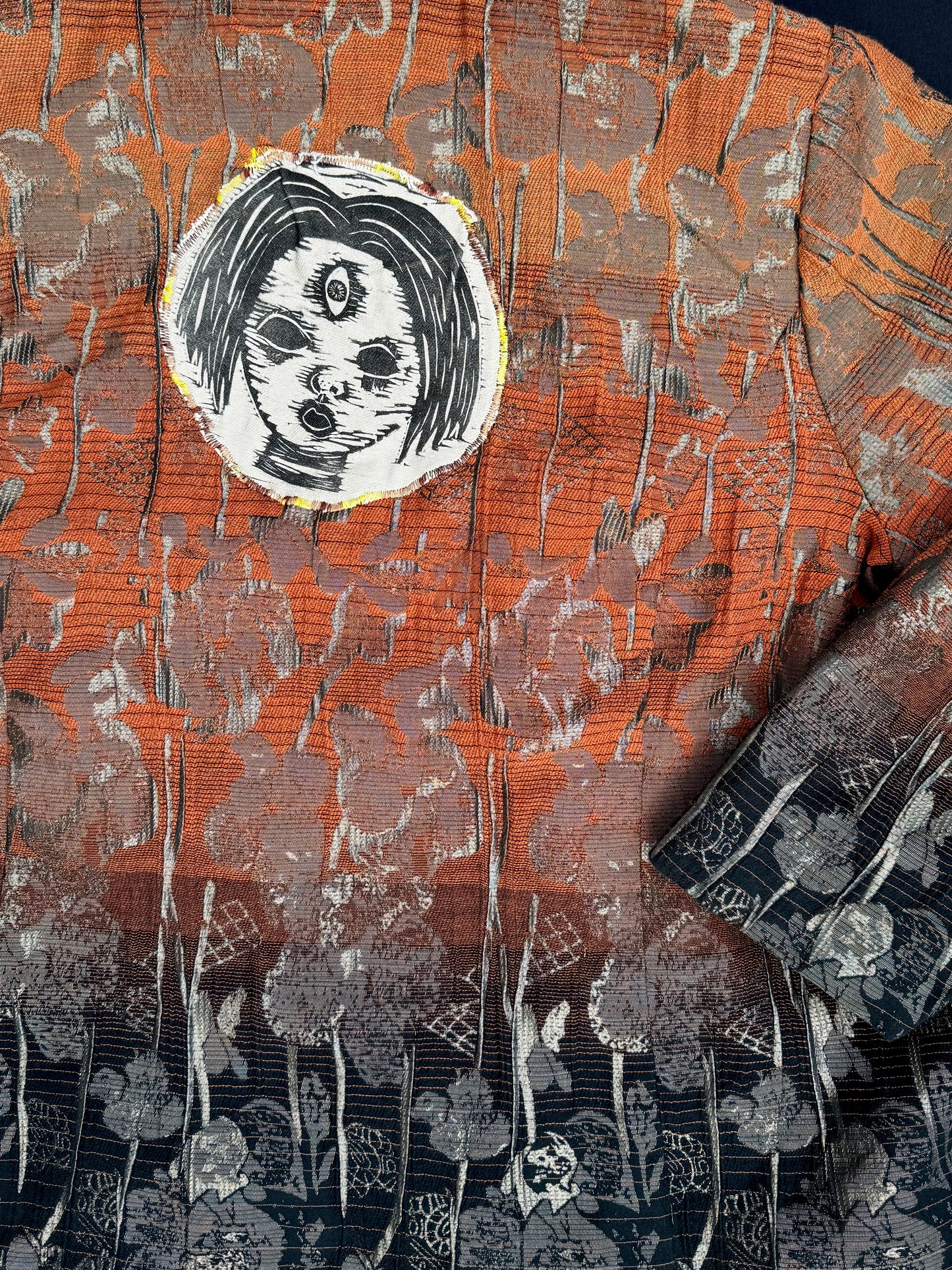 Baby head patch jacket