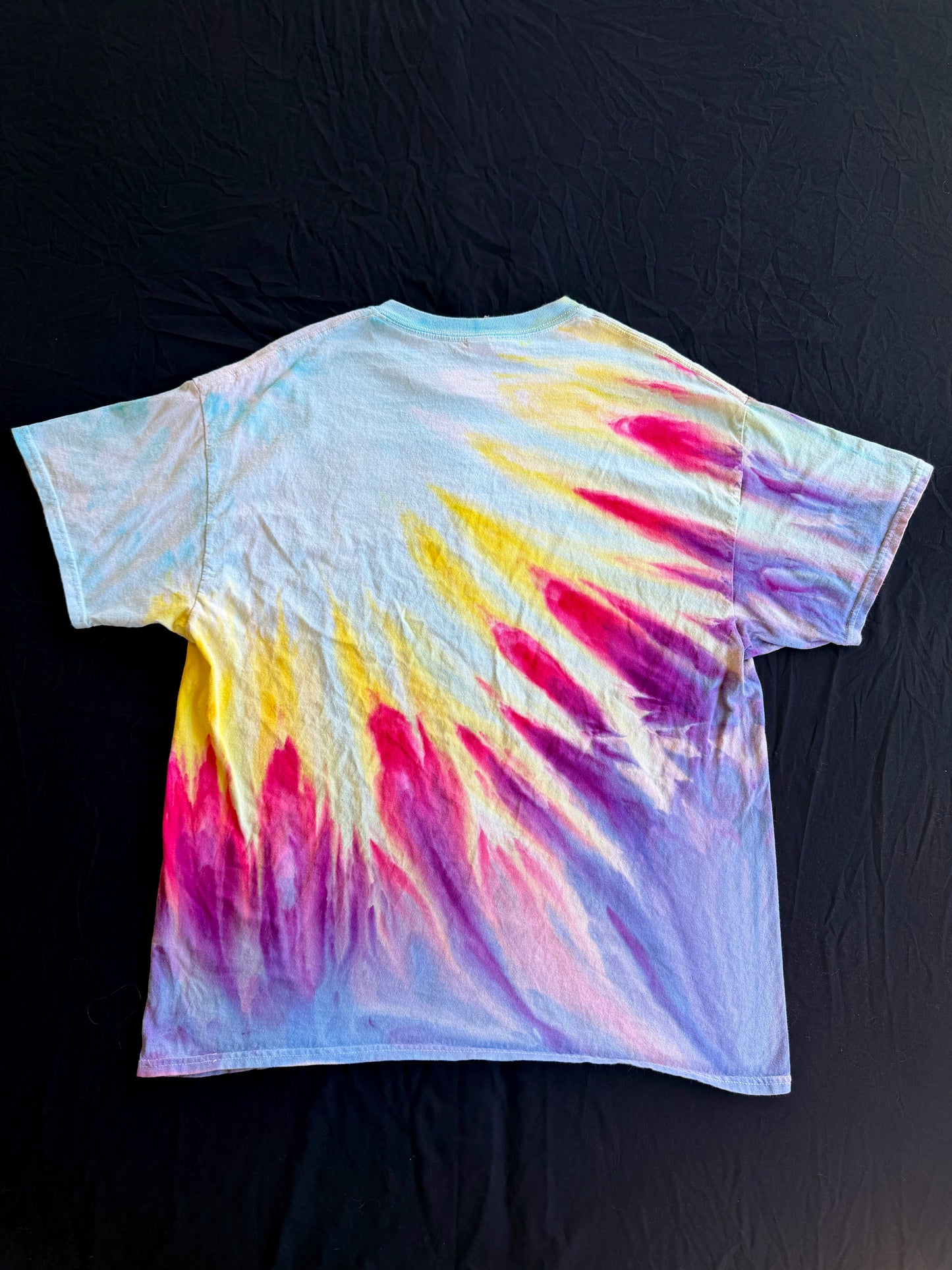 Moon goddess tie dye t-shirt