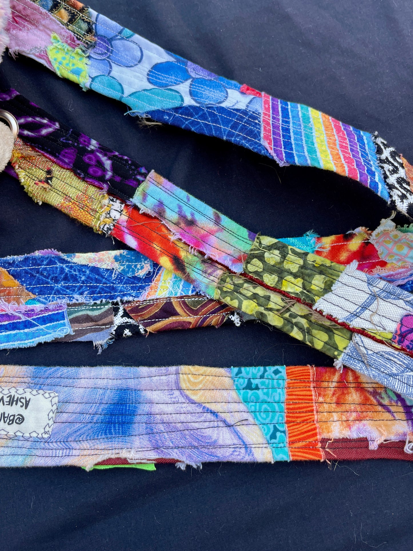 Rainbow camel + fuzzy brown bear hybrid backpack