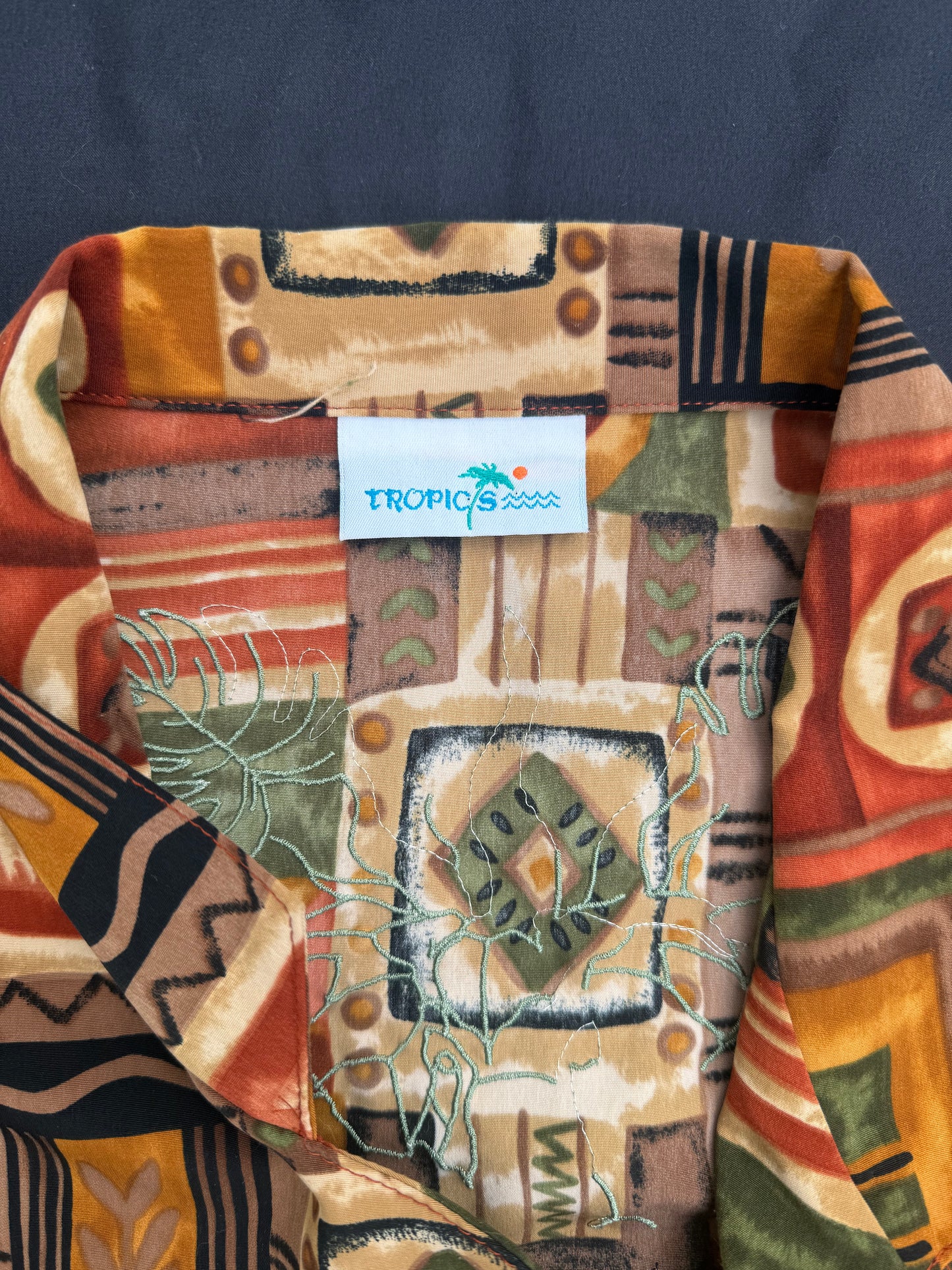 BMFS patched button up