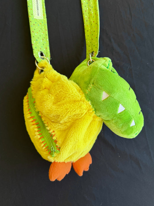 Dragon + duck hybrid side bag