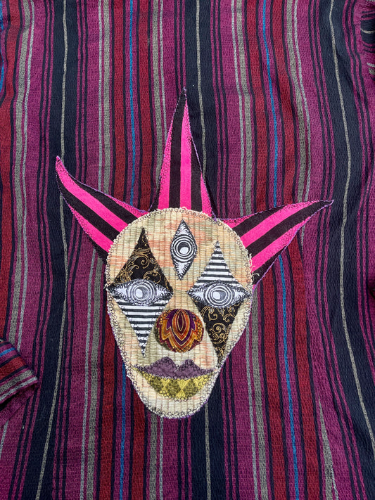 Punk clown button up