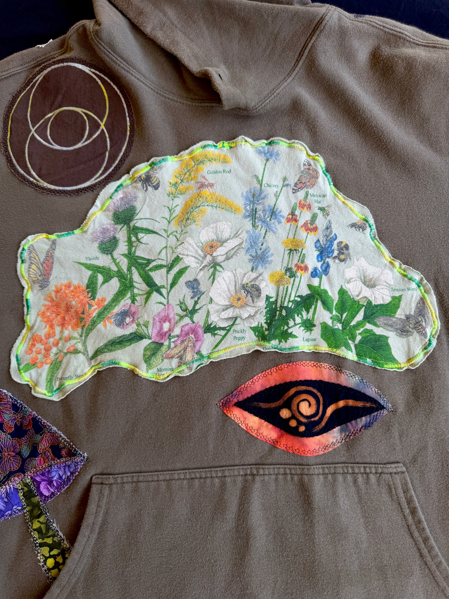 Fairy garden hoodie