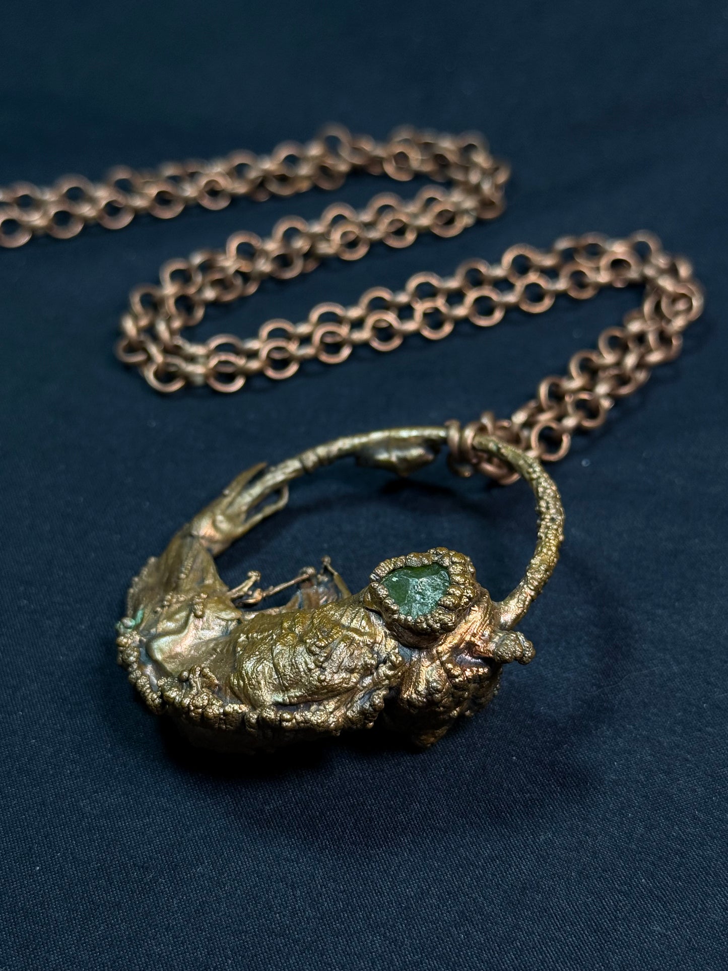Tiger shrimp amulet