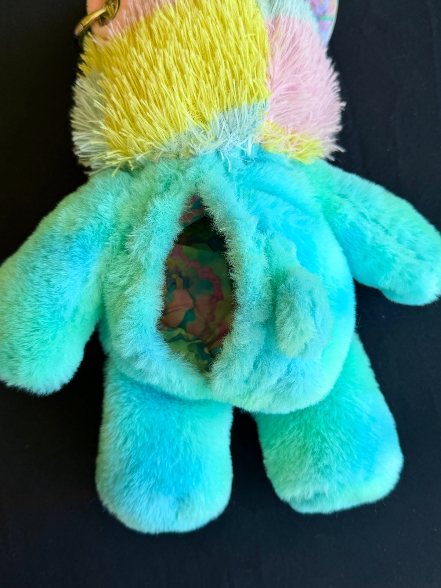 Llama + care bear hybrid side bag