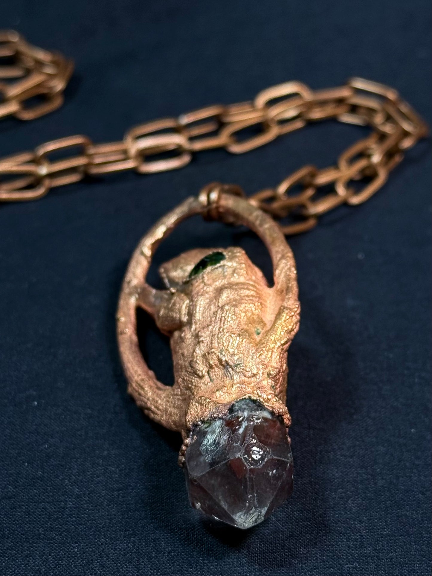 T-Rex head amulet