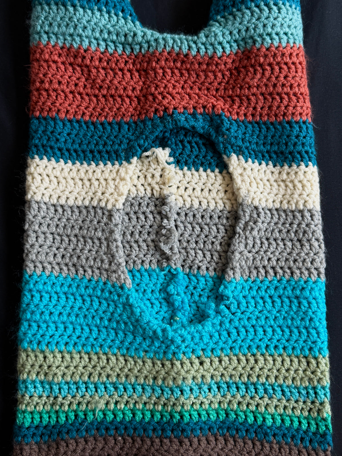 Crochet mask