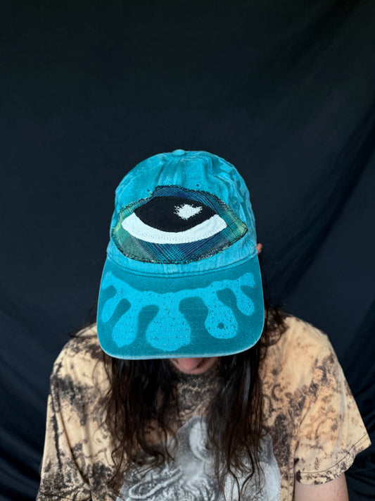 Upcycled Eyeball Sigil Hat