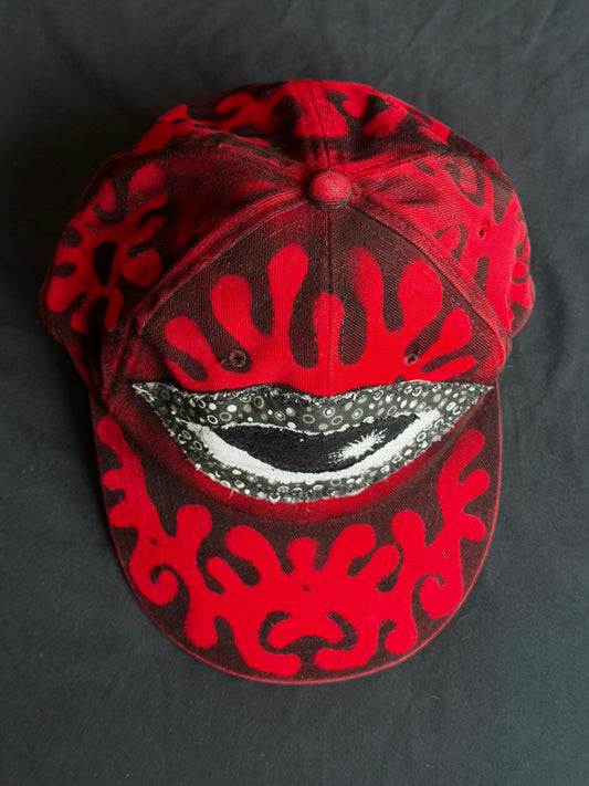 Upcycled Eyeball Shape Hat