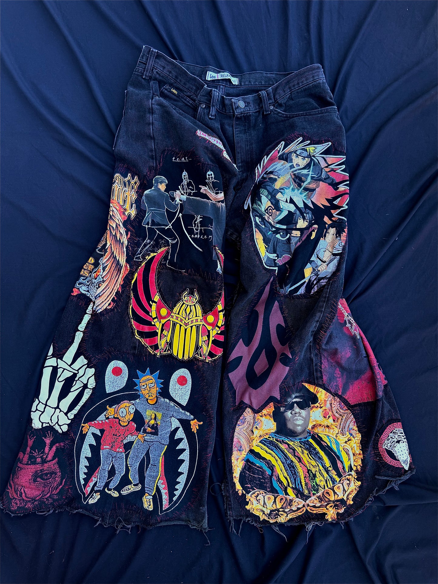 Naruto thug punk pants