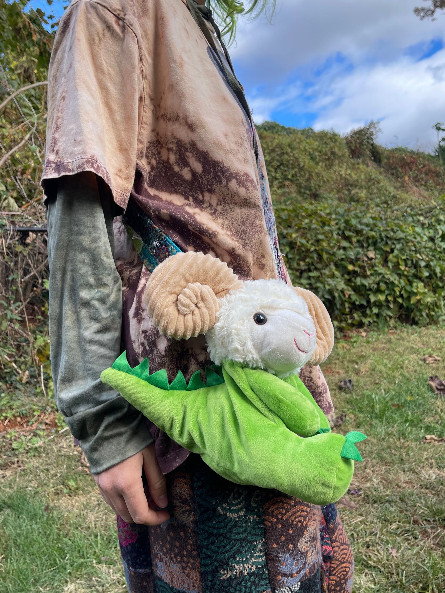 Billy goat + dragon hybrid side bag