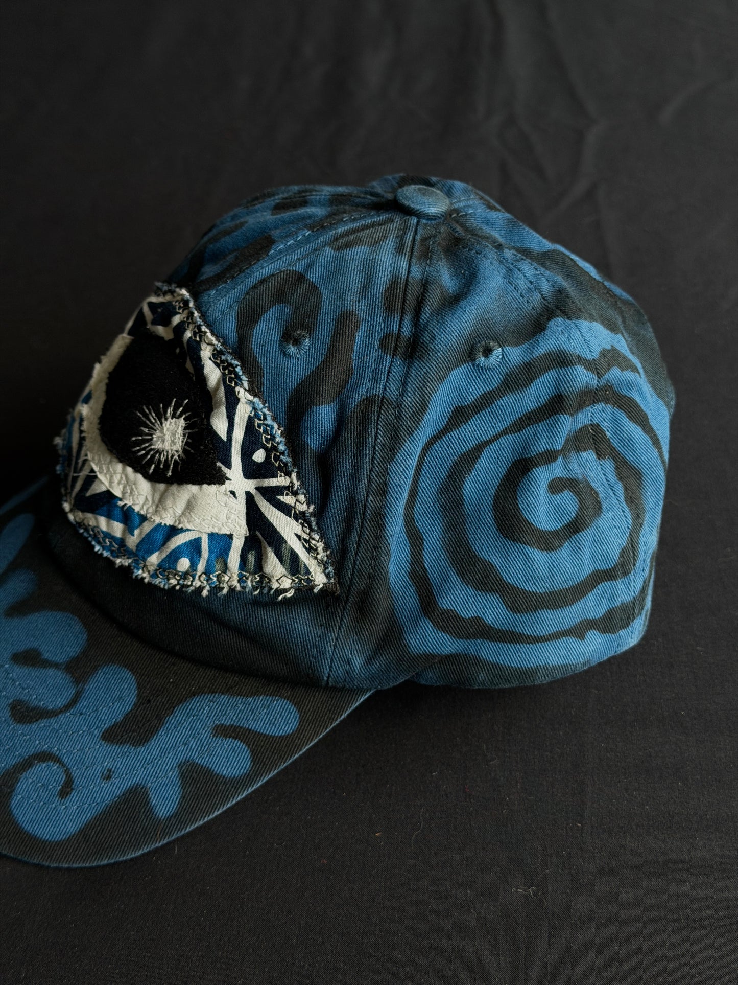 Upcycled Eyeball Shape Hat
