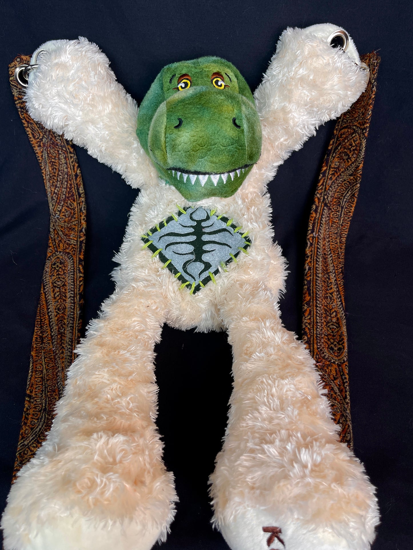 Dino + bear side bag