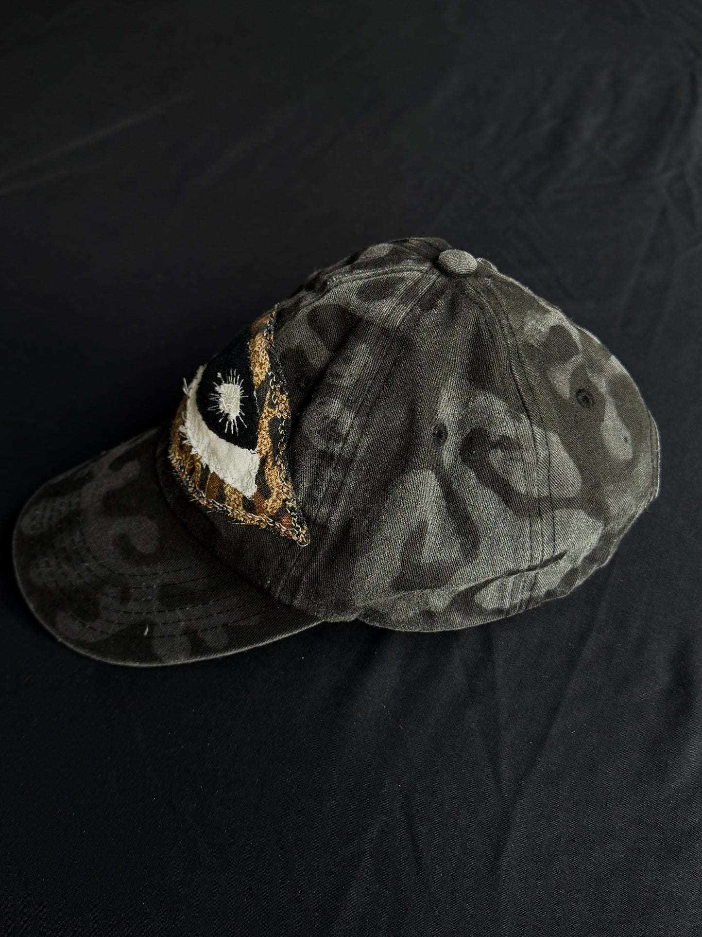 Upcycled Eyeball Shape Hat