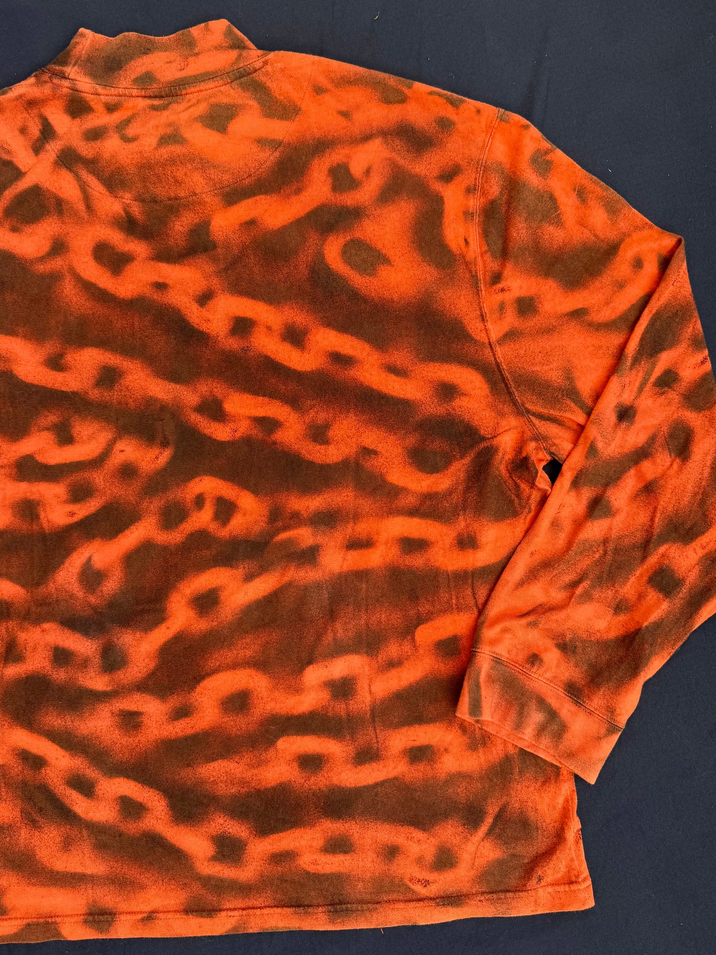 Chemical X chain spray painted shirt