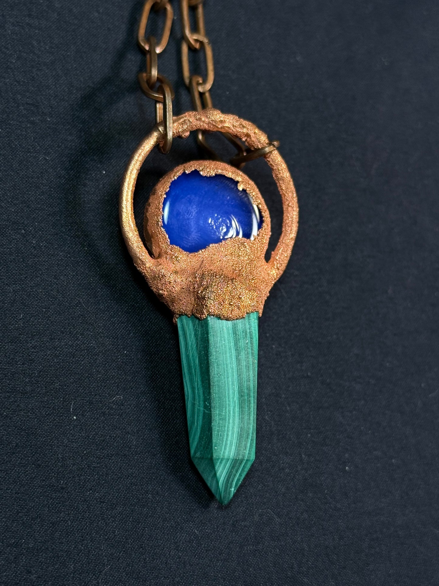 Glass eye amulet