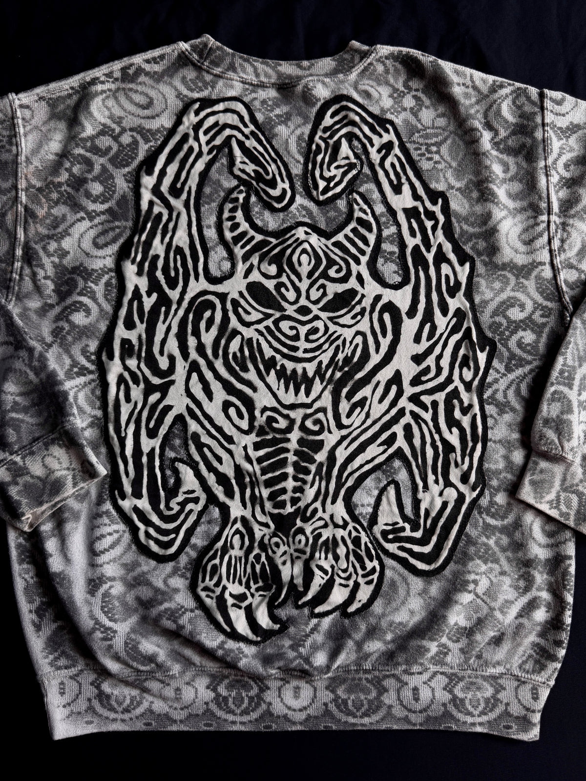 Gargoyle New Orleans chain crewneck